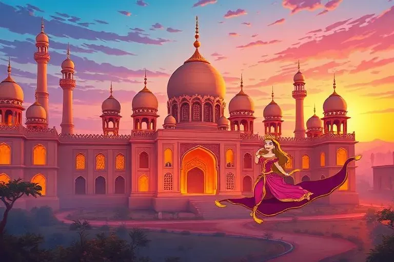 Aladdin és a csodalámpa - illusztráció 3