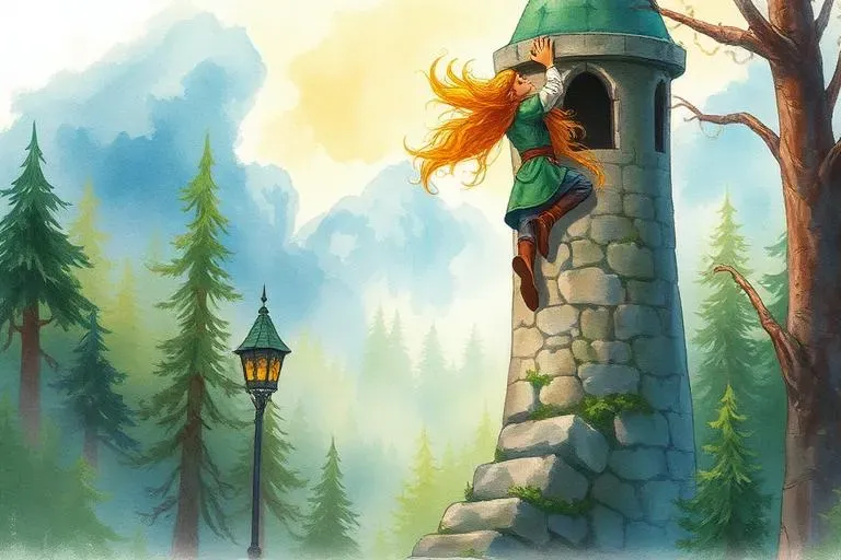 Aranyhaj (Rapunzel) - illusztráció 2