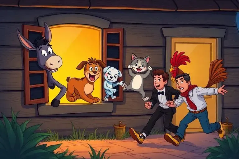 A brémai muzsikusok - illusztráció 2
