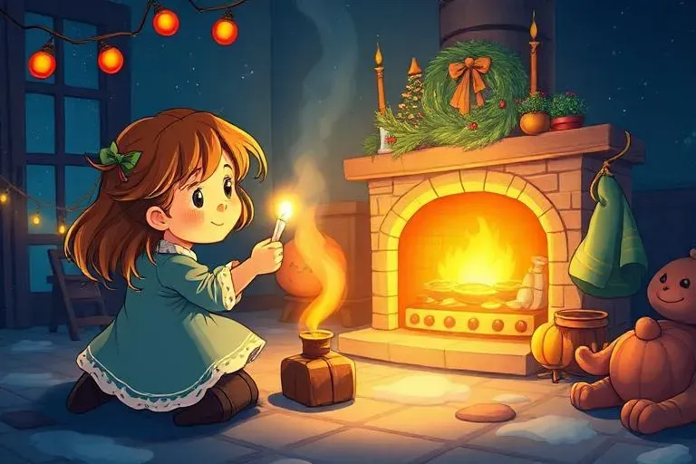A gyufaárus kislány - illusztráció 2