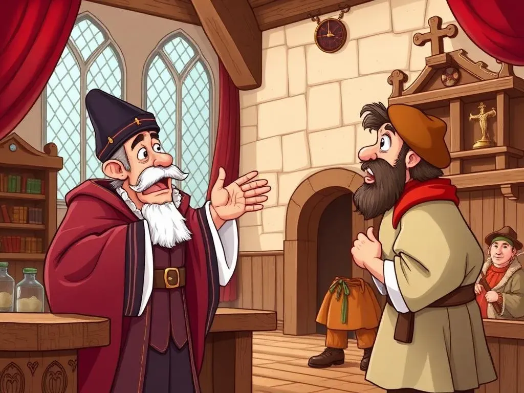 Mátyás király és a bíró - illusztráció 2