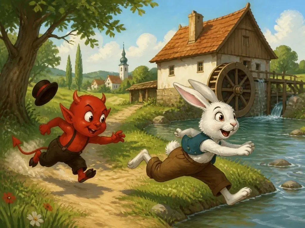 Az ördög és a szegény ember - illusztráció 3