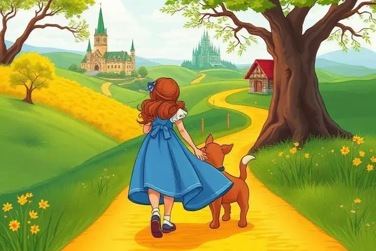 Óz, a csodák csodája - illusztráció 1