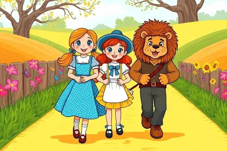 Óz, a csodák csodája - illusztráció 2