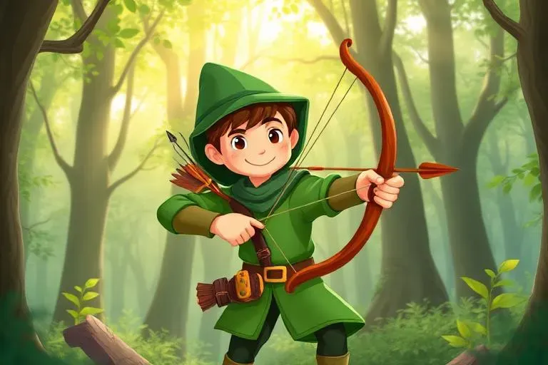 Robin Hood - illusztráció 1