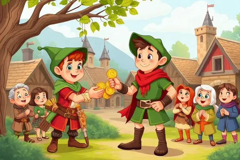 Robin Hood - illusztráció 3
