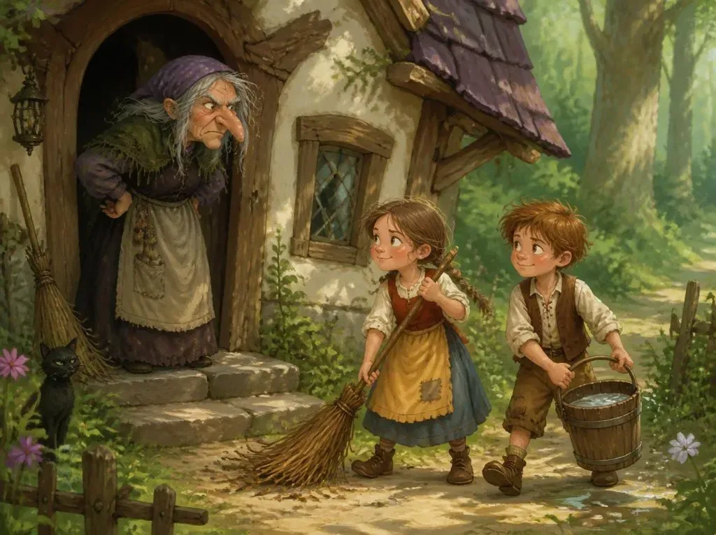 A vasorrú bába - illusztráció 1